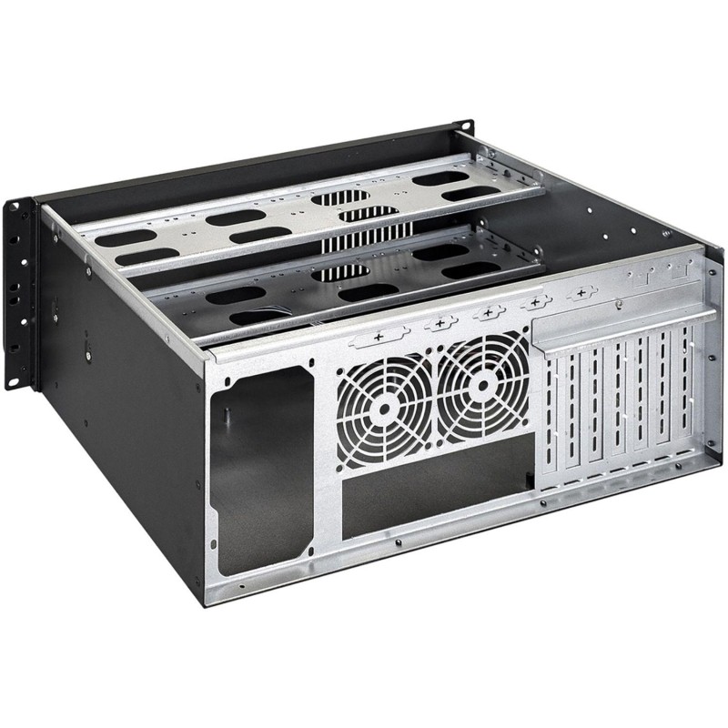 Корпус ExeGate Pro 4U300-08 (19, 4U, 300, без БП, USB) (EX281235RUS)