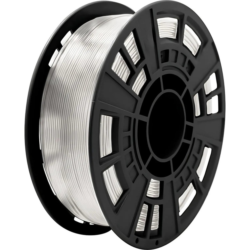 Катушка PETG+ пластик LIDER-3D для 3D принтера, 1.75 мм/прозр./1 кг Катушка PETG+ пластик LIDER-3D для 3D принтера, 1.75 мм/прозр./1 кг