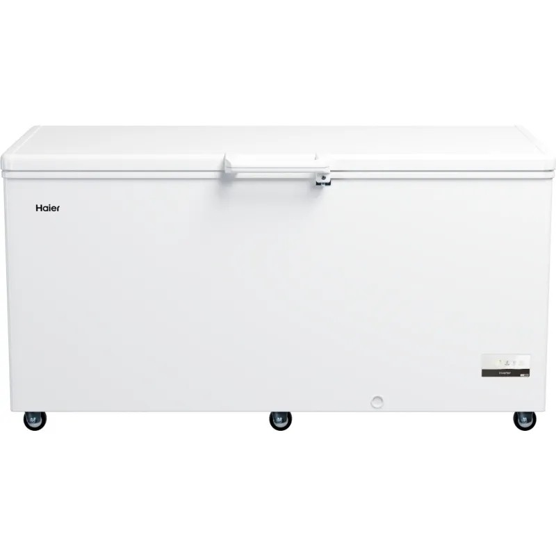 Морозильный ларь Haier HCE520RFC, глухая крышка, LED подсветка