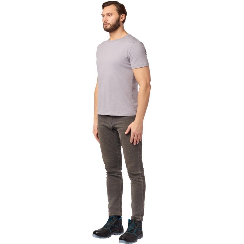 Футболка (160 г.) с кор.рукавом св.серый(XXXL)