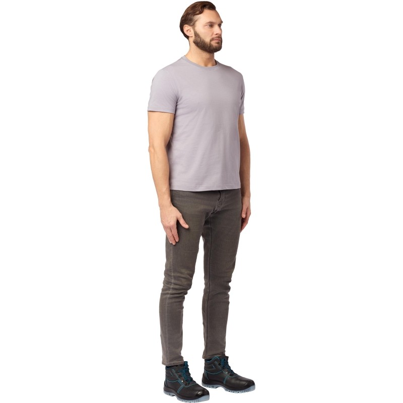 Футболка (160 г.) с кор.рукавом св.серый(XXXL)
