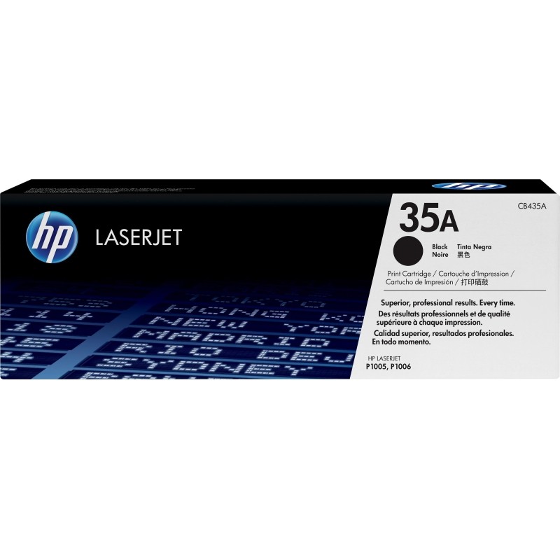 Картридж лазерный HP 35A CB435A чер. для LJ P1005/1006