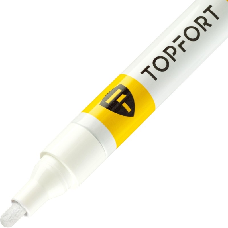 Маркер лаковый TOPFORT Paint 4 мм белый