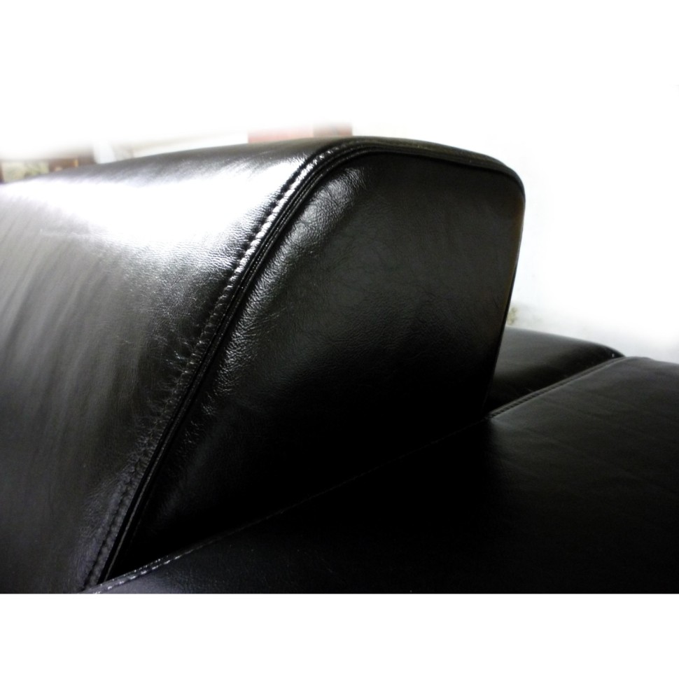 Кресло UEX_Энрико E-1 к/з черн. Attika 9 Кресло UEX_Энрико E-1 к/з черн. Attika 9