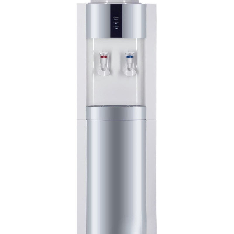 Кулер для воды напольный Ecotronic Экочип V21-L white-silver 