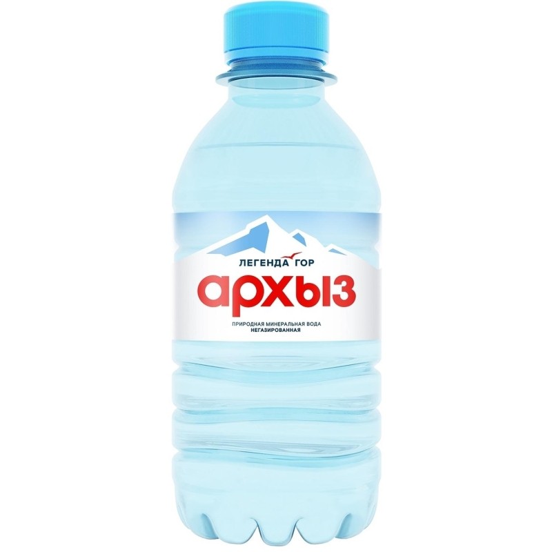 Вода минеральная Легенда Гор Архыз прир.стол.питьевая не газ.,0,25л