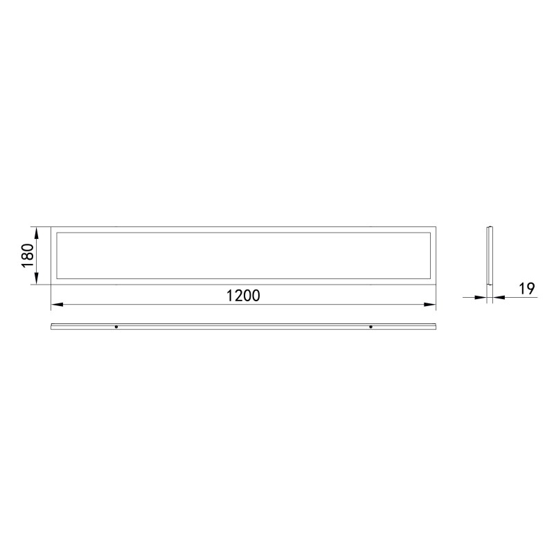 Светильник светодиодный ЭРА SPO-7-40-4K-M (4) 40Вт 4000К 2800Лм1200x180x19