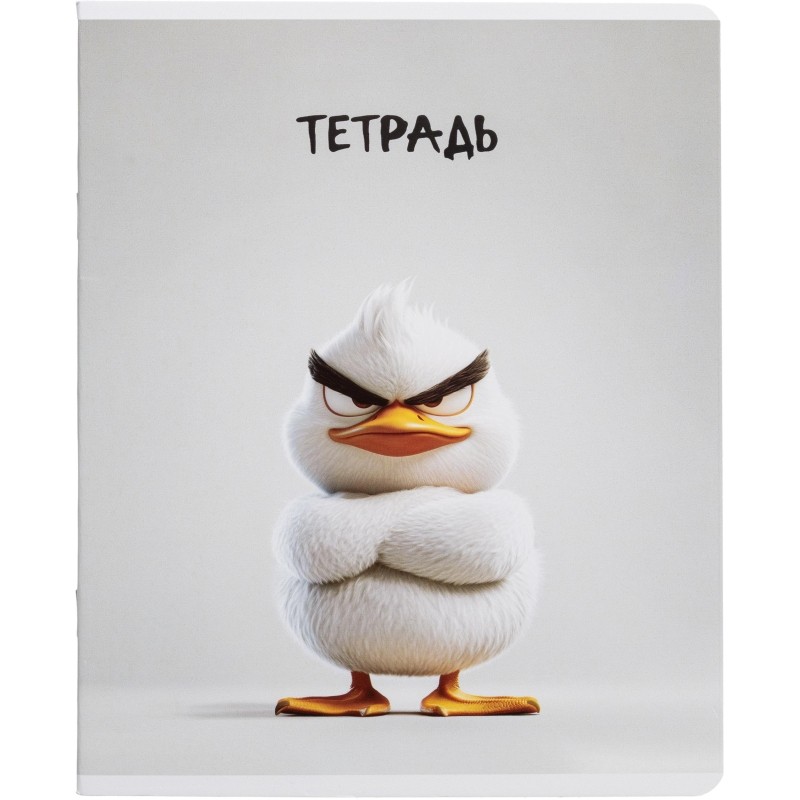 Тетрадь 48л,в ассорт.СЕРДИТЫЕ ЗВЕРИ А5+,клетка, мягкий переплёт,ТВИН 68552