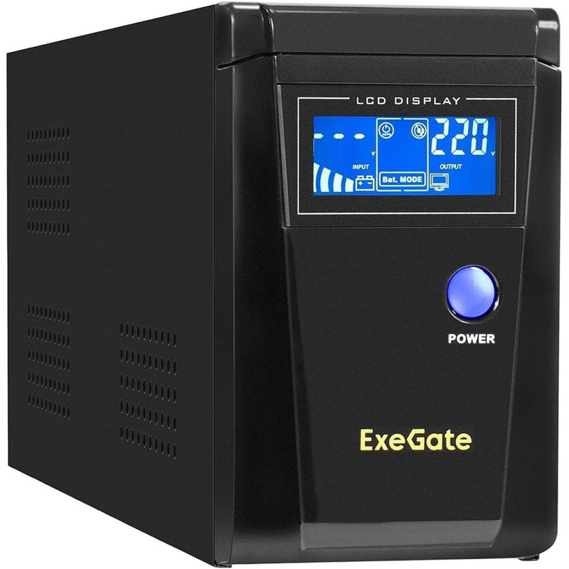 ИБП ExeGate SineTower SN-600 лин-инт,600ВА/360Вт, 2xEURO(EX295980RUS)