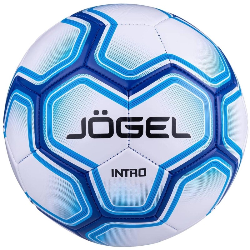 Мяч футбольный Jögel Intro №5, белый (BC20), УТ-00017587