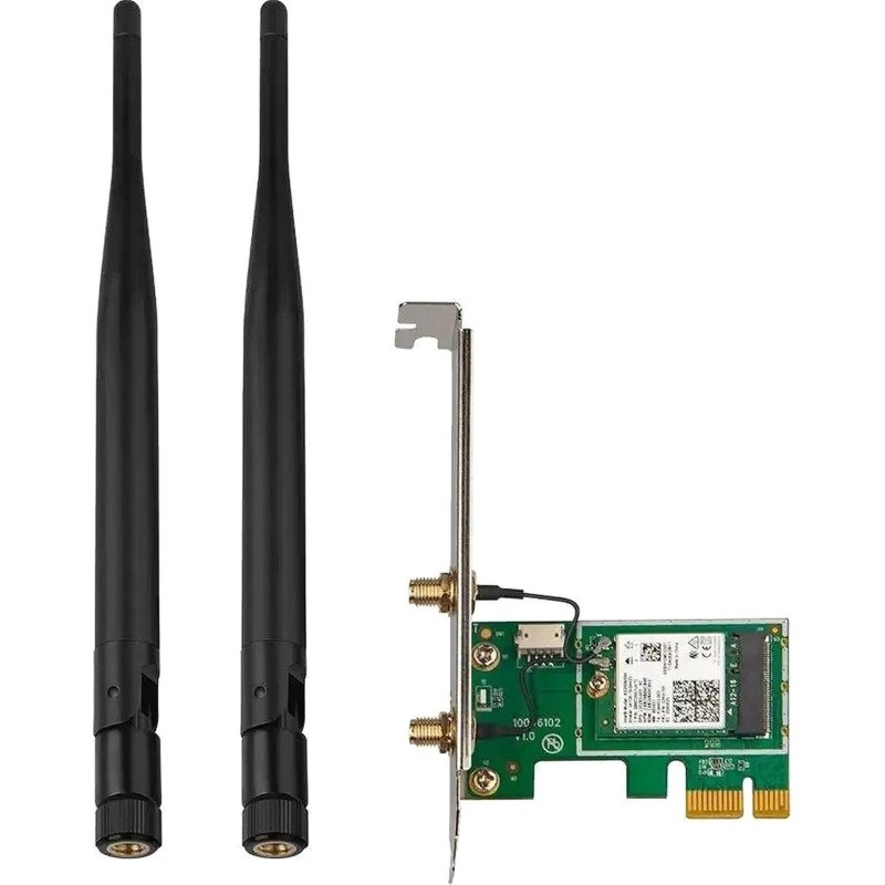 Сетевой адаптер Tenda E30 Wi-Fi AX3000 Bluetooth 5.0 PCI Express
