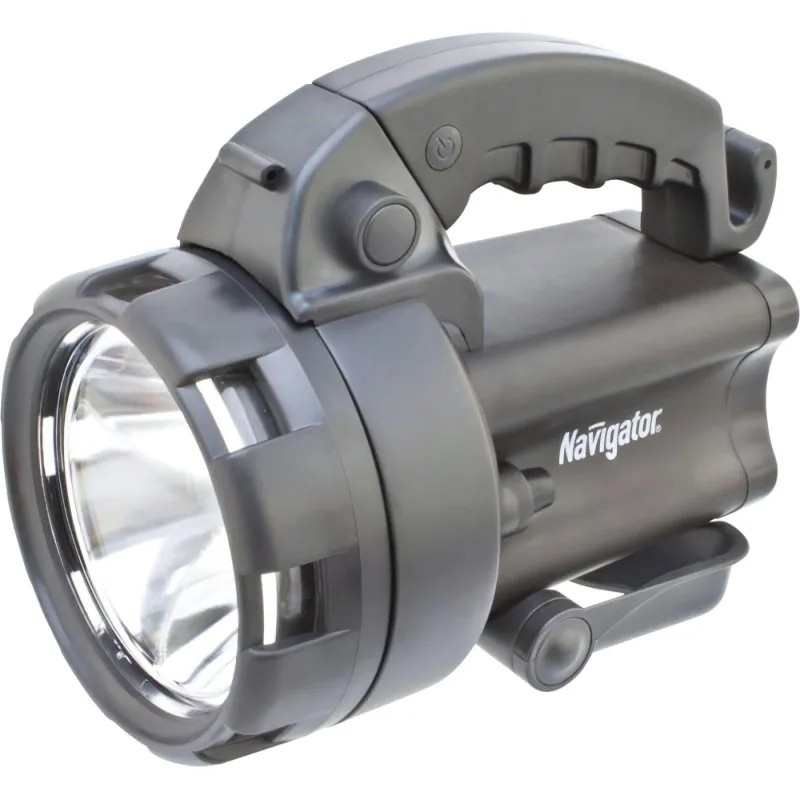 Фонарь ручной Navigator NPT-SP09-ACCU 1х3Вт+4LED,акк.4В 4Ач (94963)