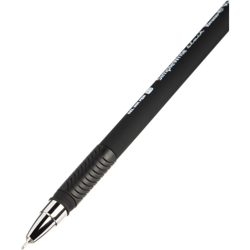 Ручка гелевая неавтомат. SimpleWrite BLACK 0,5мм,черная 20-0067
