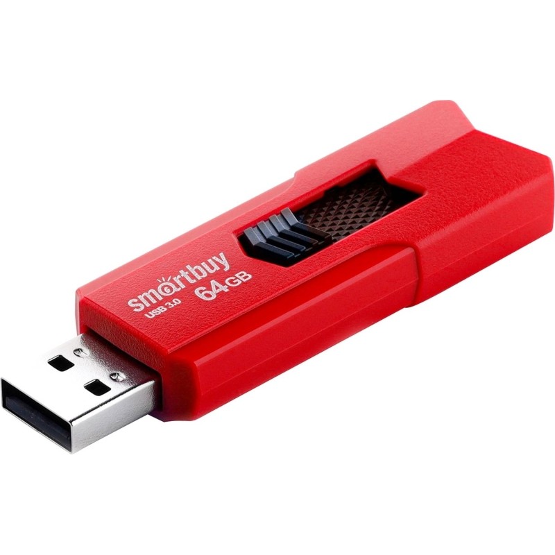 Флеш-память Smartbuy UFD 3.0/3.1 64GB STREAM Red (SB64GBST-R3)