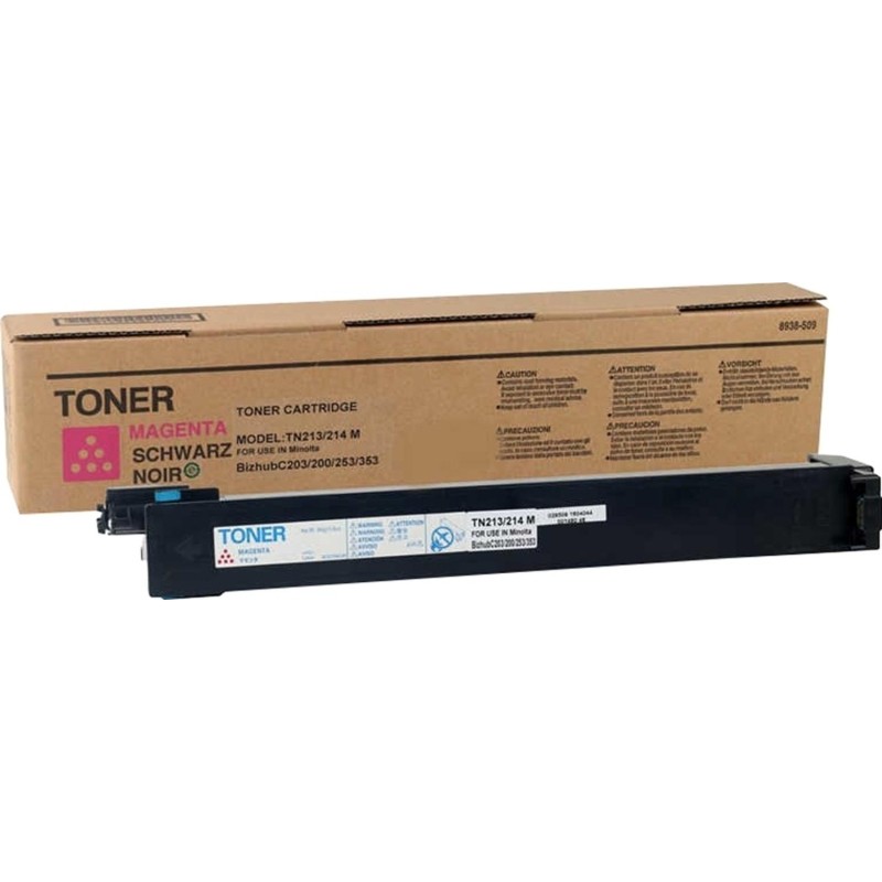 Тонер Konica Minolta bizhub C200/C203/C253 TN-213M/TN-214M magenta