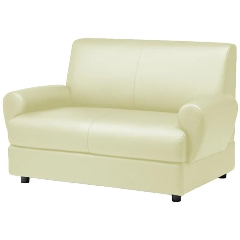 Диван MV_Matrix (Эйр) 2 мест. к/з св-бежевый Ecotex 3028