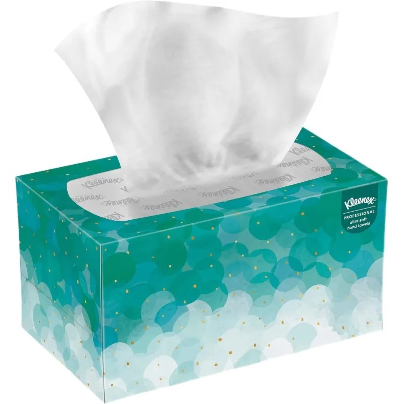 Полотенца бумажные KK KleenexUltraSoftPop-Up С-слож,бел70л18пач/уп1126/6088