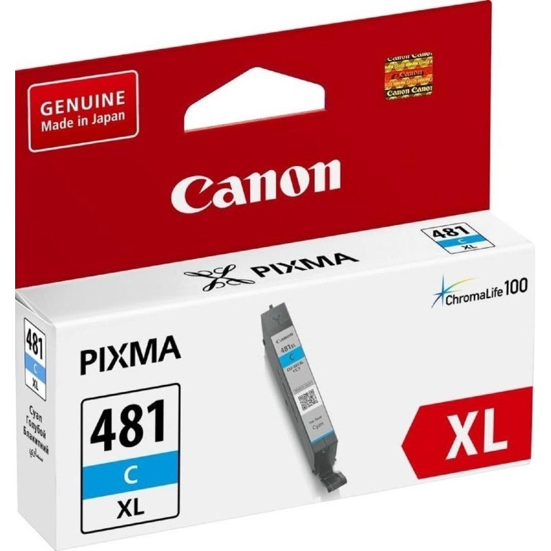 Картридж струйный Canon CLI-481XL C 2044C001 гол.пов.емк для Pixma TS8140