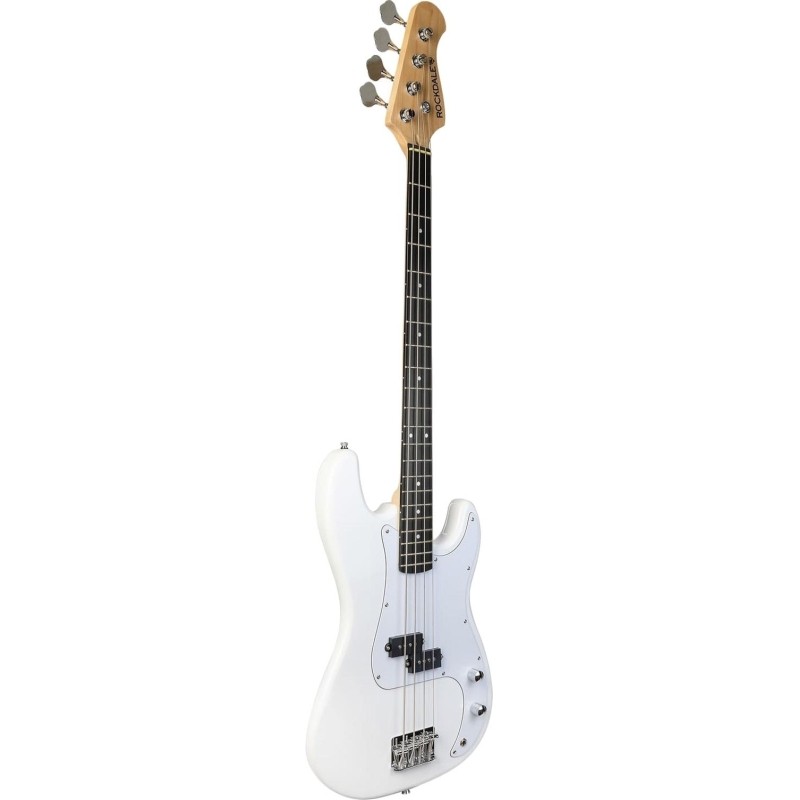 Бас-гитара Rockdale Stars PB Bass White пресижн бас, цвет белый, глянец
