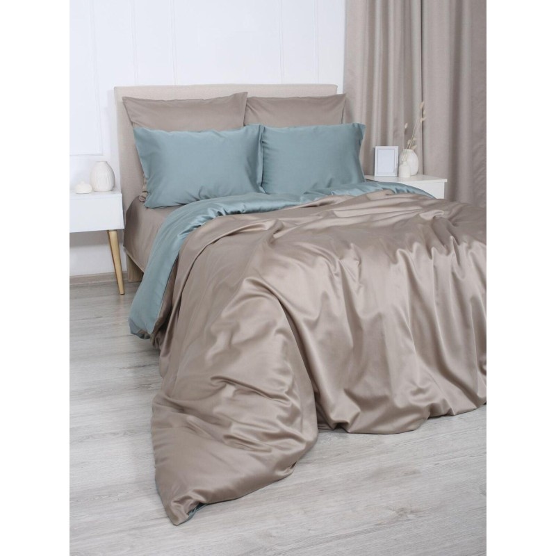 Постельное белье 1,5сп ML Luxury GINGER115 гр/м2 нав50х70-2 тенсел лиоц
