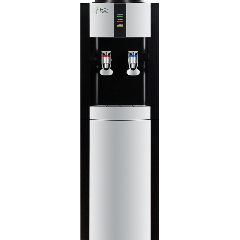 Кулер для воды напольный Ecotronic H1-LF Black c холодильником