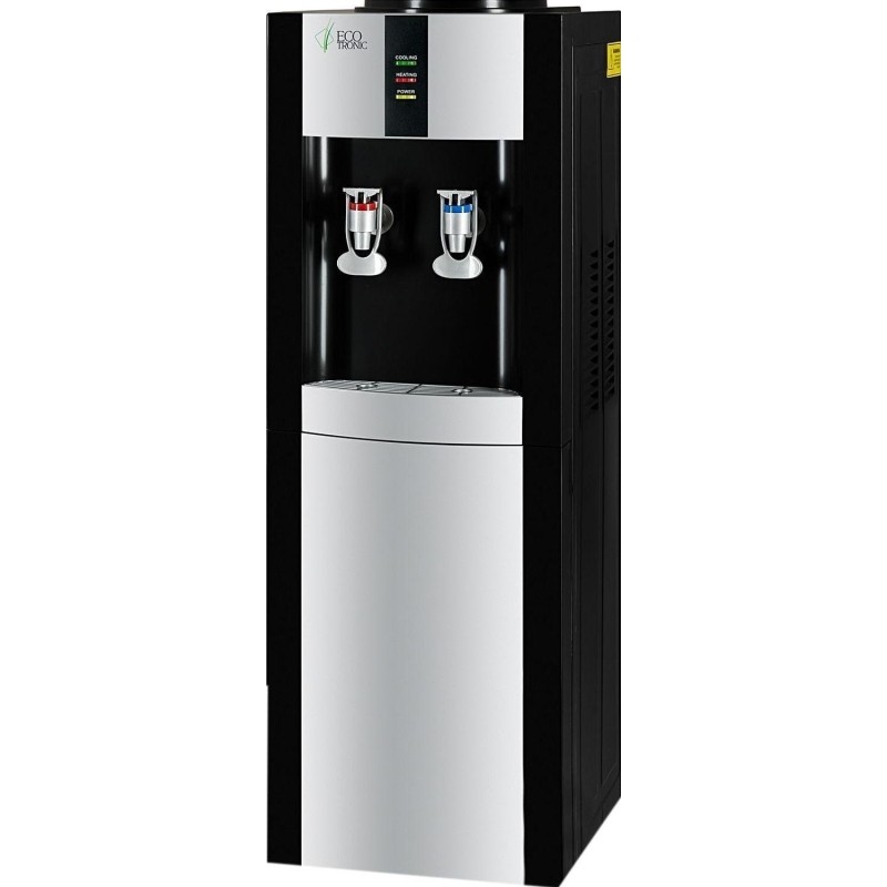Кулер для воды напольный Ecotronic H1-LF Black c холодильником
