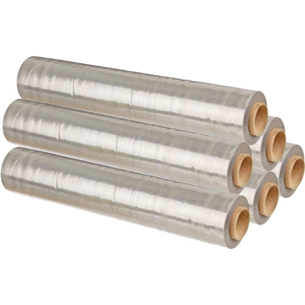 Стрейч-пленка втор.сыр для ручн.уп 500ммх20мкм, 2,5кг нетто, 6шт/уп