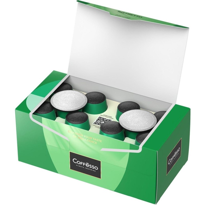 Кофе в капсулах Coffesso Ristretto blend, 20шт 101477