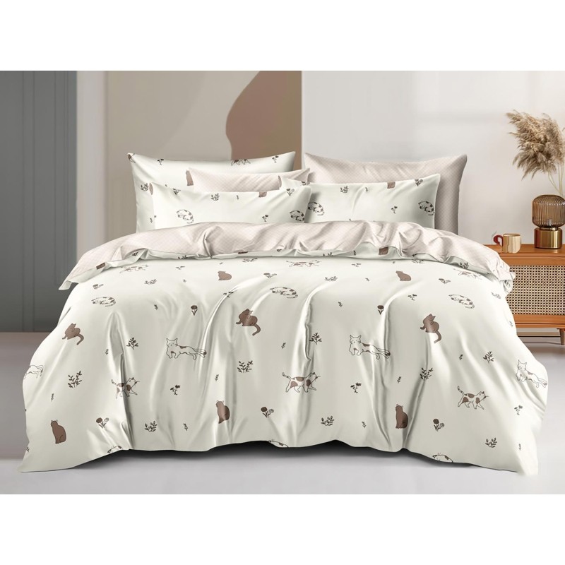 Постельное белье 1,5сп сатин (нав 70х70-2шт)Satin LuxCL15/739-SL