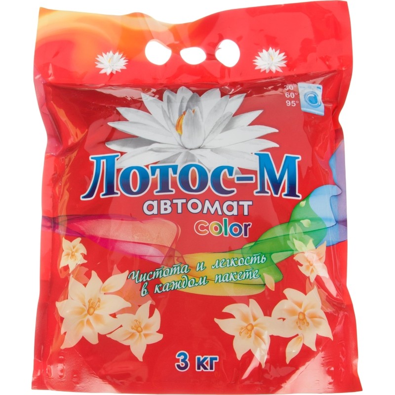 Порошок стиральный Лотос-М автомат колор 3кг