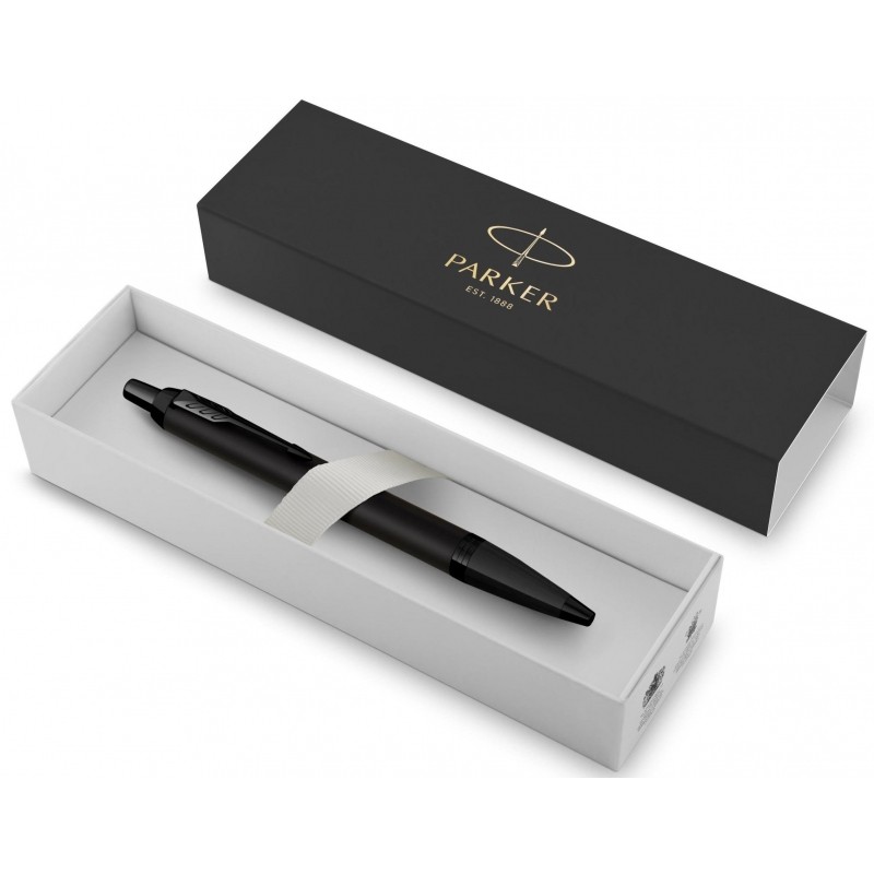 Ручка шариковая автоматическая Parker IM Achromatic Matt Black 2127618