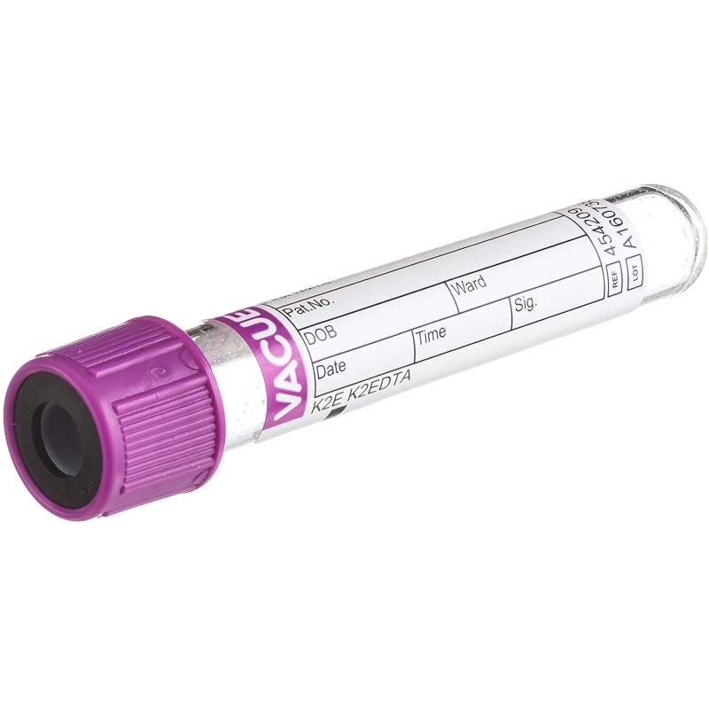 Вакуумные пробирки с ЭДТА-К2, 5мл Improvacuter 100шт/уп