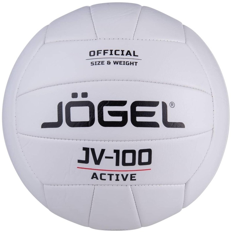 Мяч волейбольный Jögel JV-100, белый (BC21), УТ-00019885