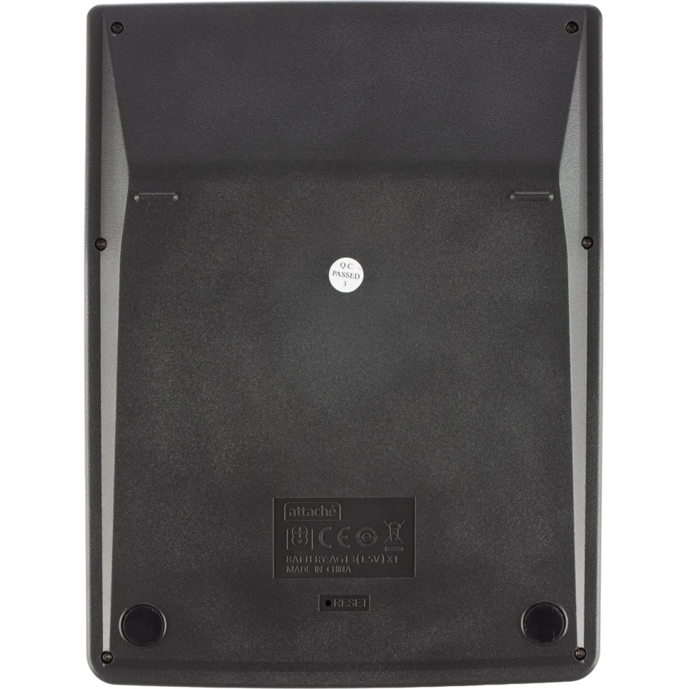 Калькулятор настольный Attache CDB1201-BK 12-разрядный черный 205x155x35 мм