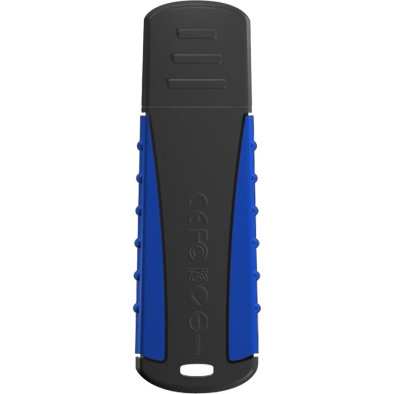 Флеш-память Transcend JetFlash 810, 128Gb, USB 3.1 G1, ч/син, TS128GJF810