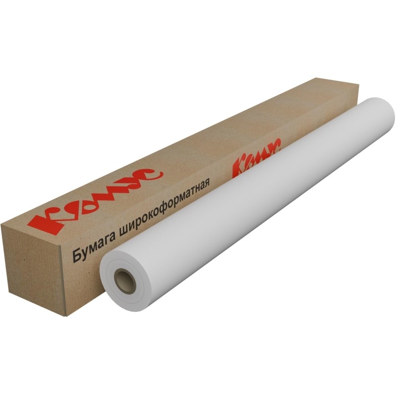Бумага широкоформатная InkJet 80г 420ммх45м 50,8мм