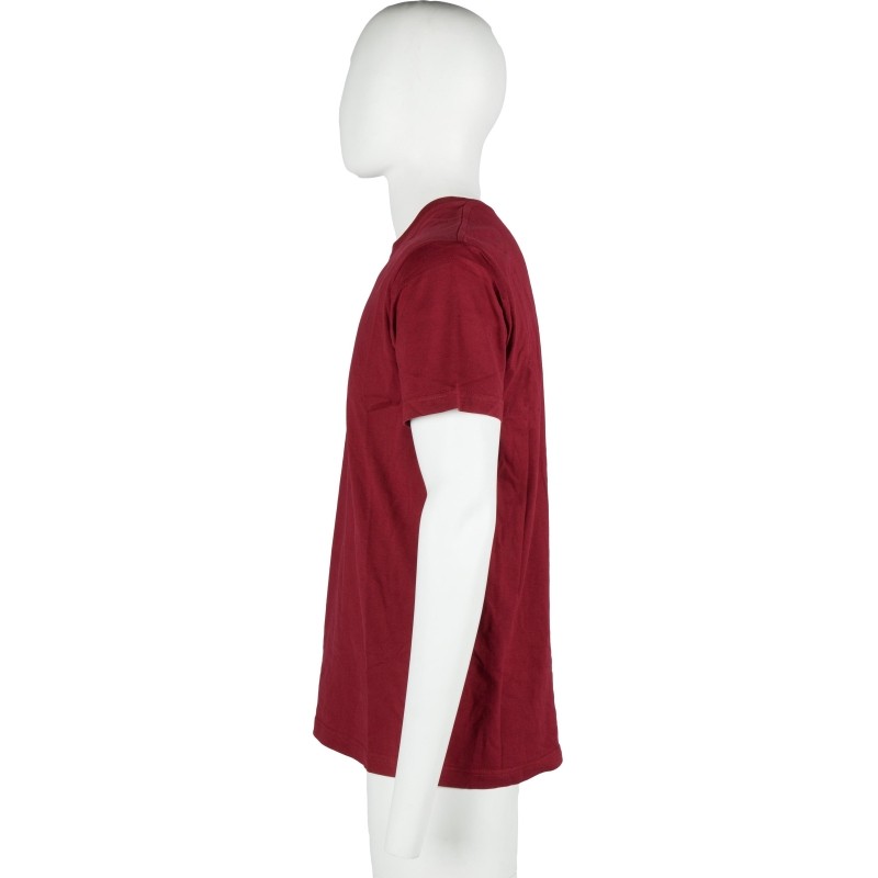 Футболка (160 г.) с кор.рукавом бордовый (L)