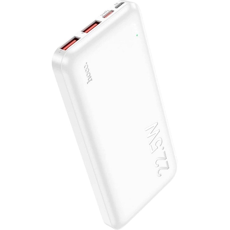 Внешний аккумулятор Hoco J101 ASTUTE WHITE 10000mAh QC3.0/PD3 2xUSB-A/USB-C