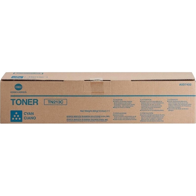 Тонер Konica Minolta bizhub C200/C203/C253 TN-213C/TN-214C cyan