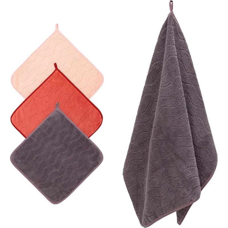 Набор полотенец НВ Спектр,(50х80-1шт + 30х30-3шт),161454