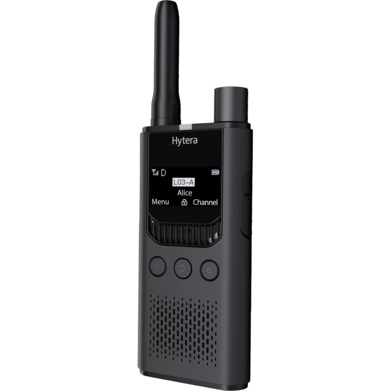 Рация Hytera S1 Pro, портативная, цвет:серый (HYT-S35 metallic gray)