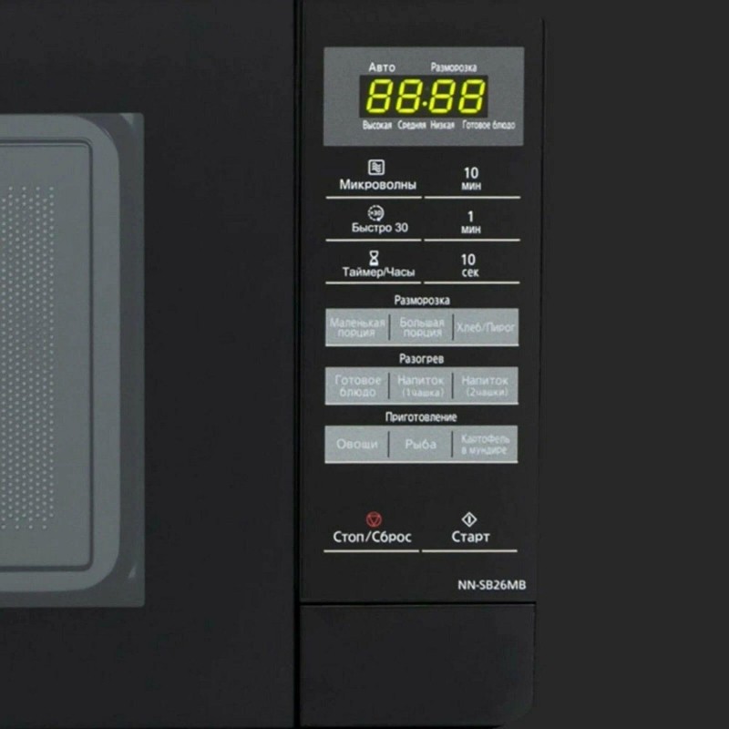 Микроволновая печь Panasonic NN-SB26MBZPE черная