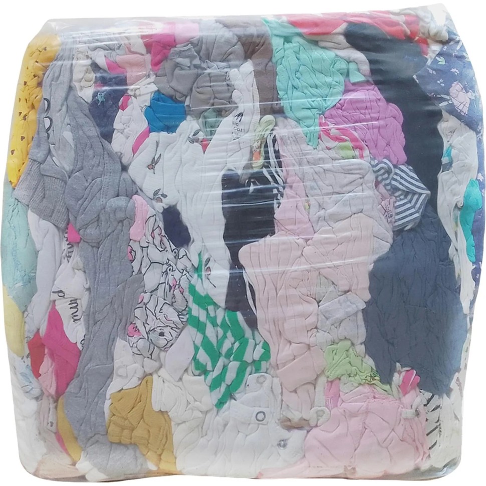 Ветошь трикотаж цветной детский 10кг