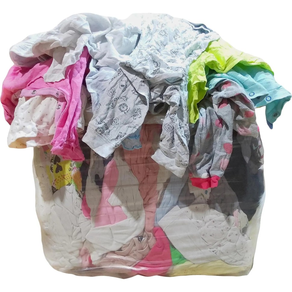 Ветошь трикотаж цветной детский 10кг