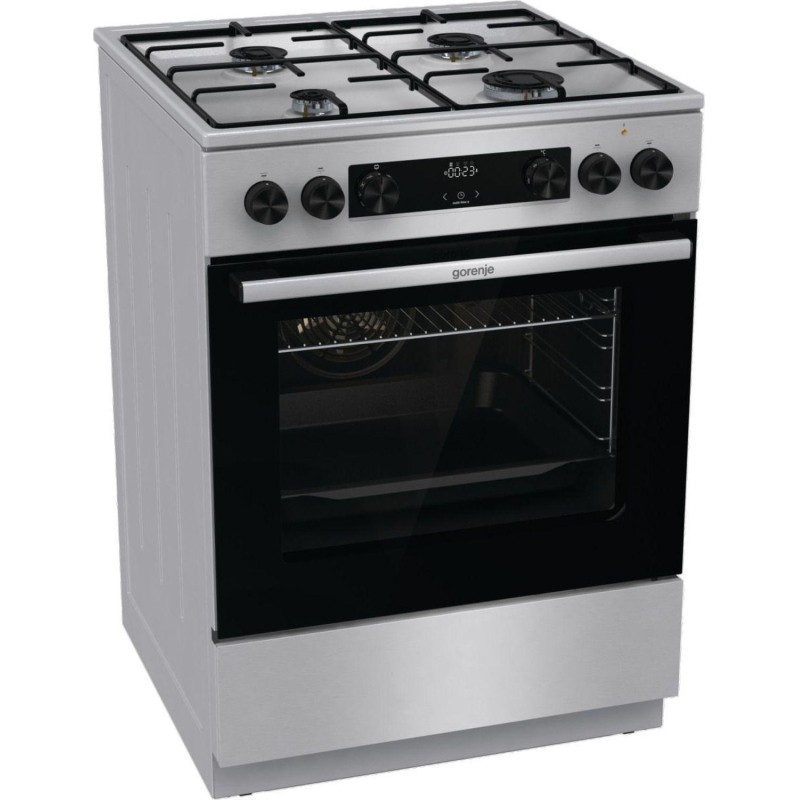 Плита Gorenje GKS6C70XJ, газоэлектрическая
