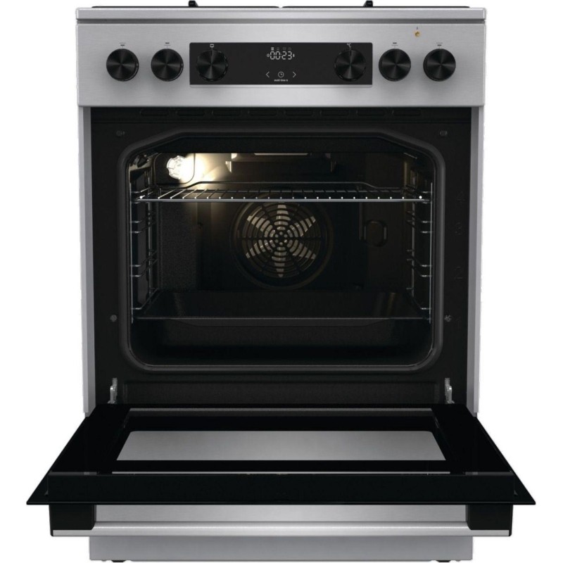 Плита Gorenje GKS6C70XJ, газоэлектрическая