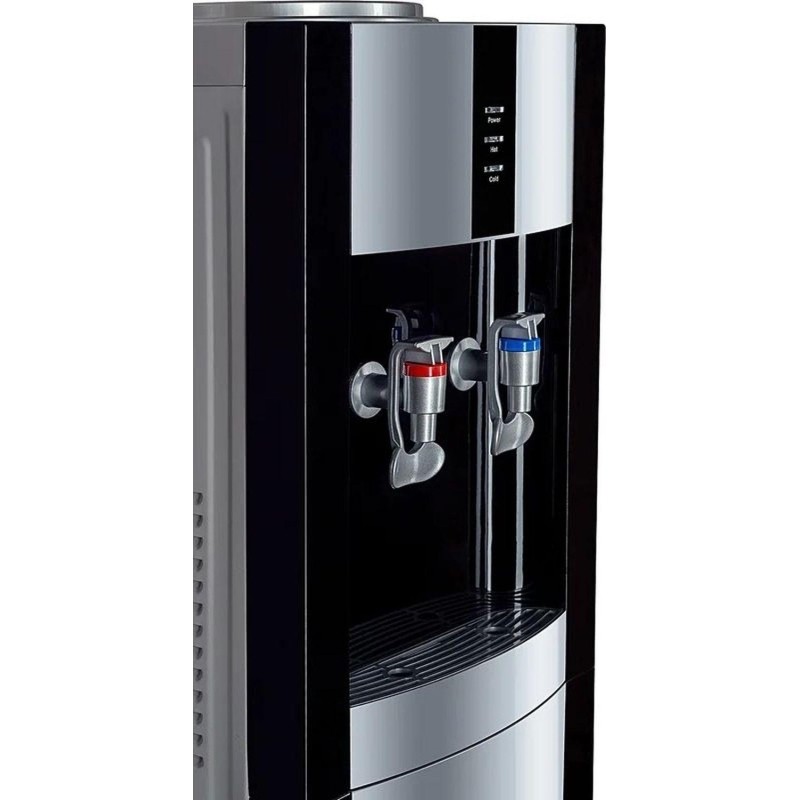 Кулер для воды напольный Ecotronic Экочип V21-LE black+silver