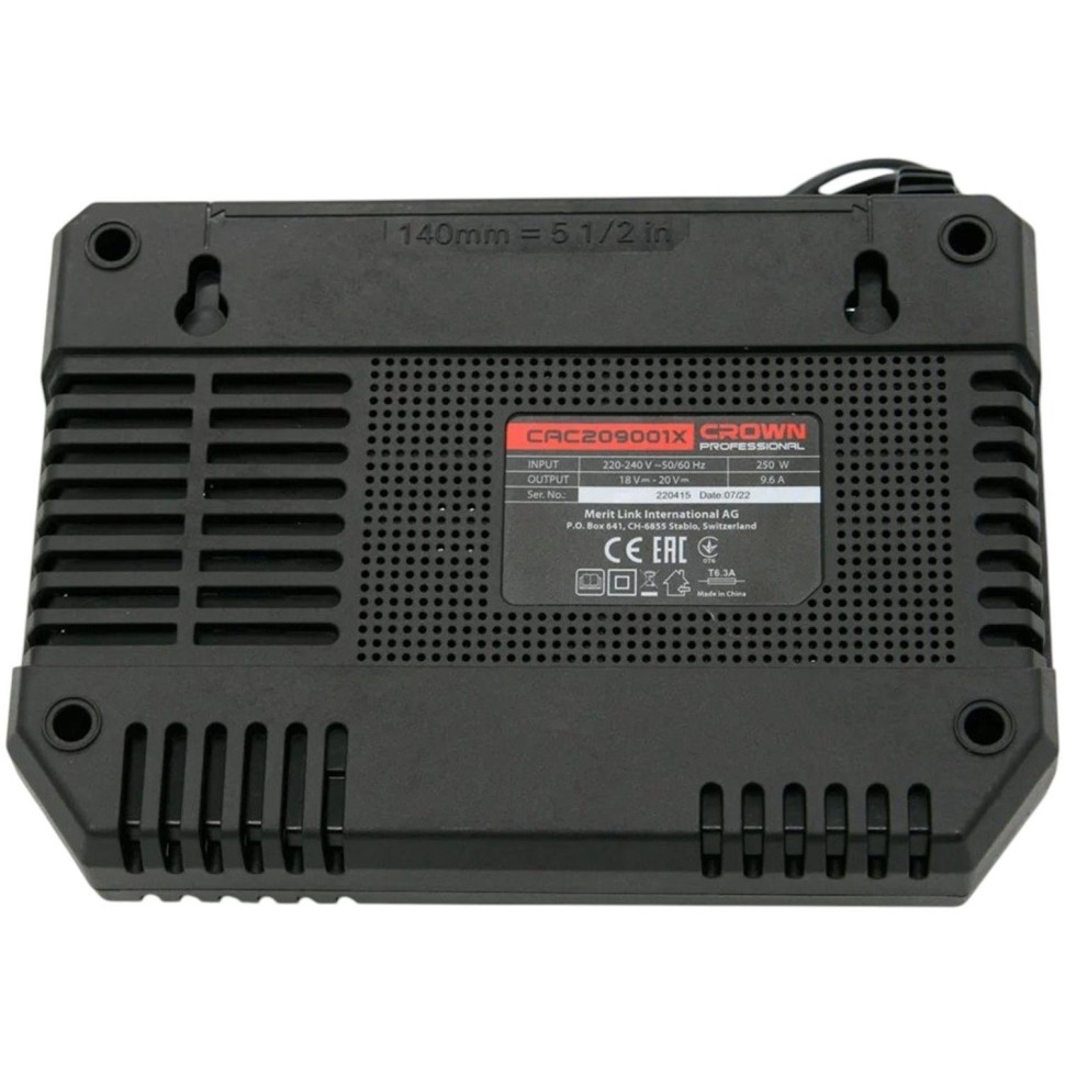 Зарядное устройство CROWN CAC209001X