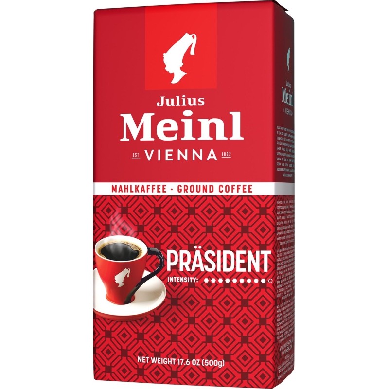 Кофе Julius Meinl Президент молотый, 500гр (89)