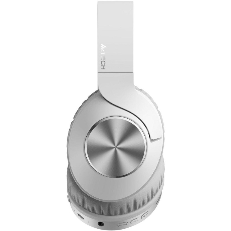 Гарнитура A4Tech 2Drumtek BH300 бел/сер WLS BT BH300 GRAYISH WHITE